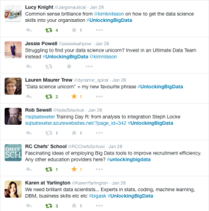 #UnlockingBigData screen shot