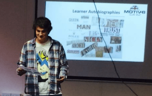 Young Person presentation of themself