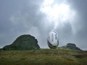Promoting RWC 2015 coming to Devon