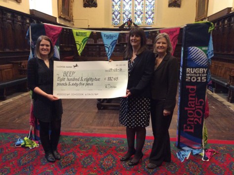Guildhall RWC2015 donation
