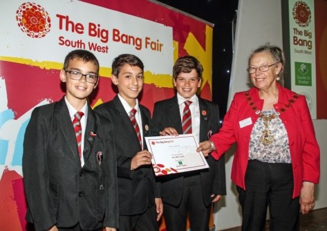 Team Juno with The Lord Mayor of Exeter